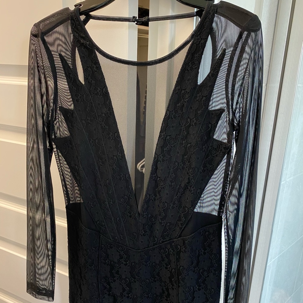 Topshop black dress